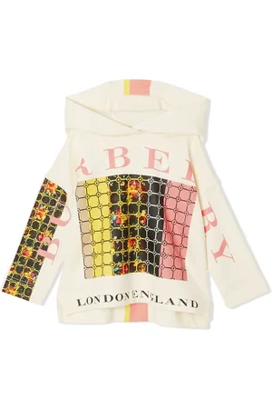 Burberry Graphic Floral Print Hoodie