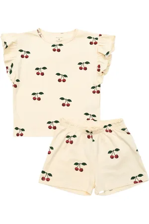 Konges Sløjd Cherry-print shorts