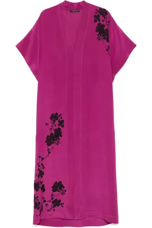 CARINE GILSON Lace-detail kaftan