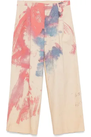 KIDSUPER STUDIOS X Cirque Du Soleil abstract-print trousers