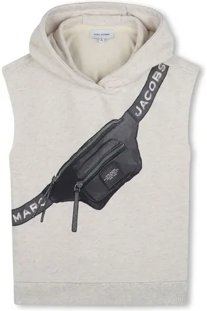 Marc Jacobs Logo-print sleeveless hoodie