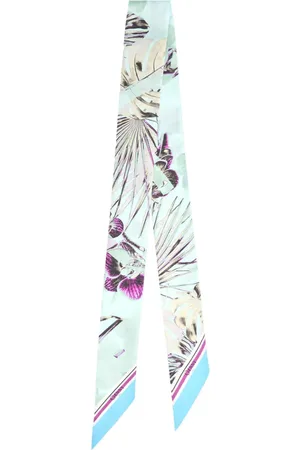 GENNY Abstract-pattern scarf