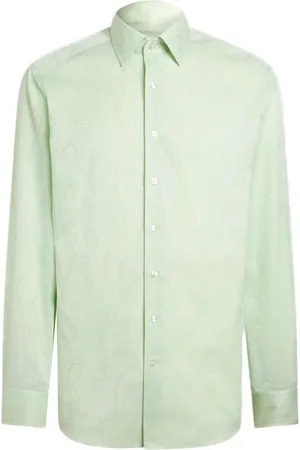 Etro Jacquard cotton shirt