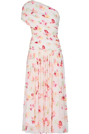 Nicholas Gaia one-shoulder midi dress