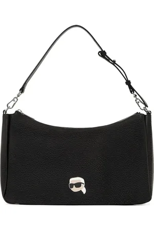 Karl Lagerfeld Ikon pebbled shoulder bag