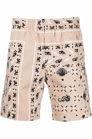 Msgm Paisley print shorts
