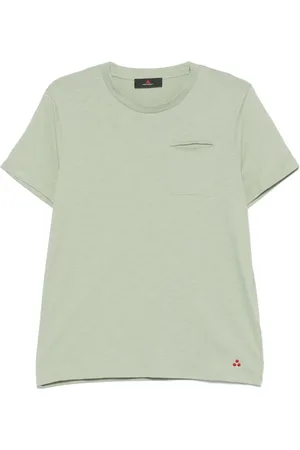 Peuterey Slub-textured chest-pocket T-shirt