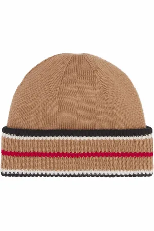 Burberry Icon Stripe beanie hat