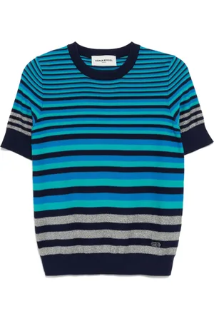 Sonia by Sonia Rykiel Short-sleeved striped top