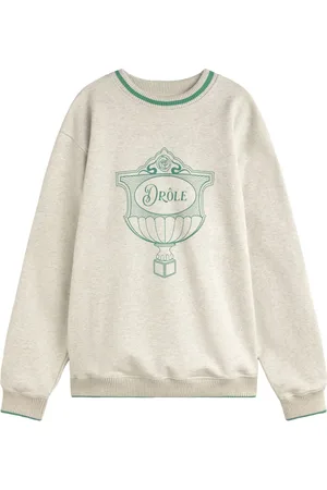 Drôle de Monsieur Logo print sweatshirt