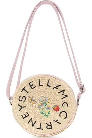 Stella McCartney Flower embroidered cross body bag