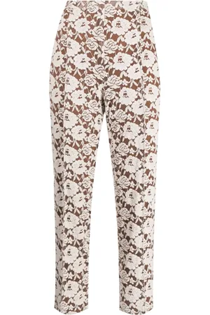 REJINA PYO Nancy floral-lace trousers