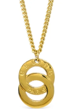 Céline 1990-2000s pendant necklace