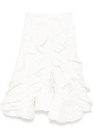 MATICEVSKI Feathery Swing skirt