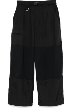 Y-3 Logo-print wide track pants