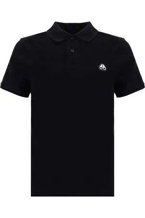 Moose Knuckles Everett logo-appliqué polo shirt