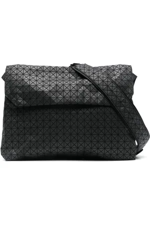 Issey Miyake Geometric-panelled shoulder bag