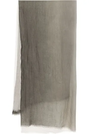 N.PEAL Dip-dye cashmere scarf
