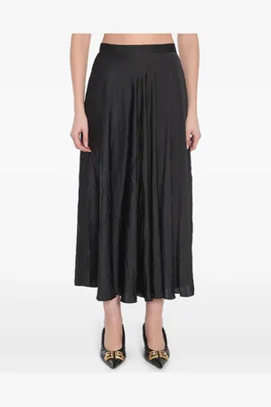 Balenciaga Asymmetrical midi skirt