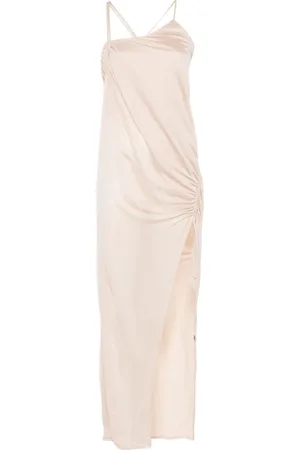 BLUMARINE Crepe maxi dress