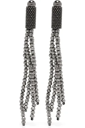 PESERICO SIGN Micro-crystals drop earrings