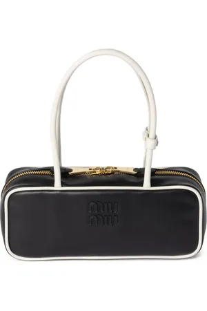 Miu Miu Beau leather tote bag