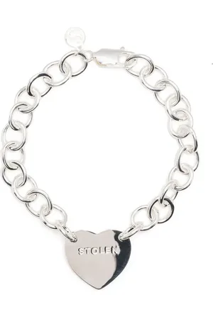 Stolen Girlfriends Club Logo-engraved chain bracelet