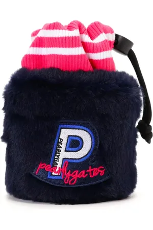 PEARLY GATES Logo-appliqu?? pouch