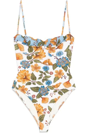 Farm Rio Garden scarf one-piece