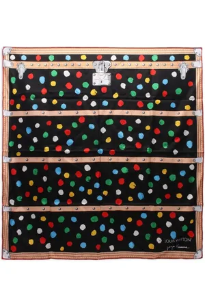 LOUIS VUITTON X Yayoi Kusama 2010s polka-dot scarf