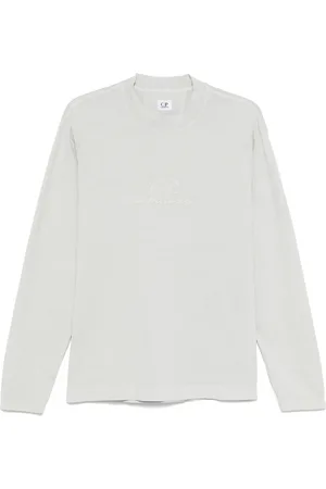 C.P. Company Logo-embroidered T-shirt