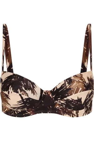 Lenny Niemeyer Corumbau-print bikini top