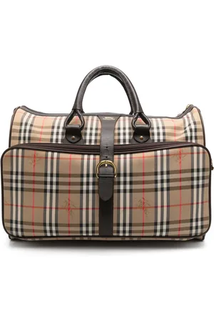 Burberry 1990s Check-print travel bag
