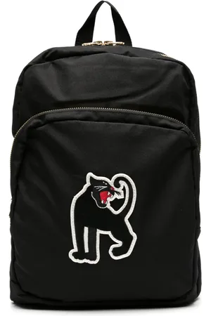 Mini Rodini Panther-patch zipped backpack