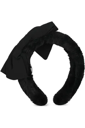 PATACHOU Faux-fur bow headband