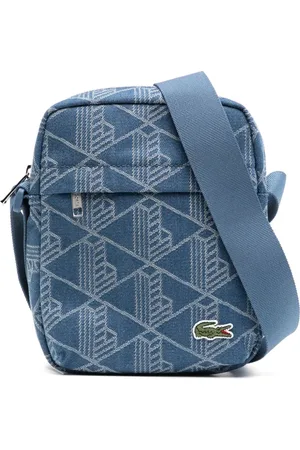 Lacoste Mono-jacquard messenger bag