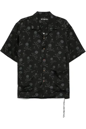 MASTERMIND JAPAN Skull silk shirt