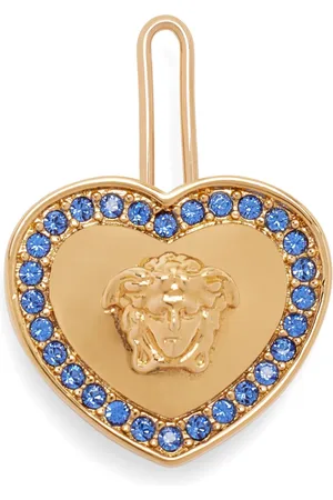 VERSACE Heart-shaped Medusa-embellished hair clip