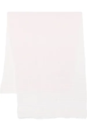 PESERICO SIGN Metallic-threading detailed scarf