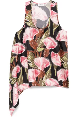 P.A.R.O.S.H. Floral-print tank top