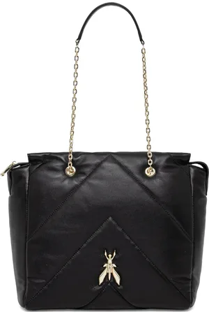 Patrizia Pepe Fly-plaque quilted tote bag