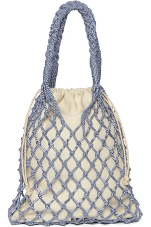Msgm Knot-detailing tote bag