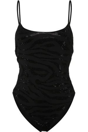 MC2 SAINT BARTH Cecille crystal-embellished swimsuit