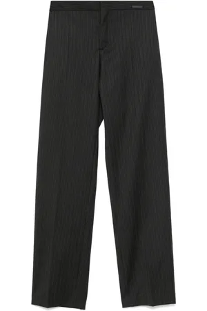 MUGLER Striped trousers