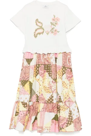 Etro Patchwork-print dress