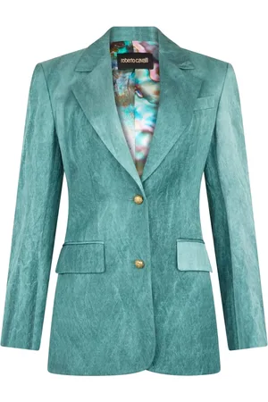 Roberto Cavalli Abstract-pattern blazer