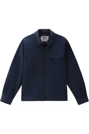 Woolrich Gabardine-weave shirt jacket