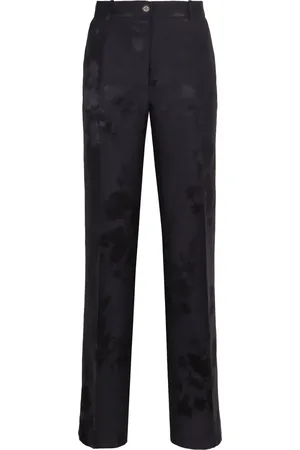 P.A.R.O.S.H. Floral-print trousers