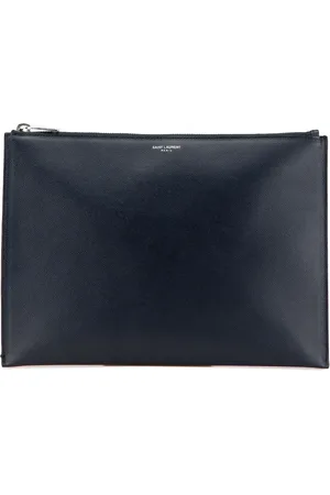 Saint Laurent 2018 Grain De Poudre Zip clutch bag
