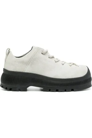 Jil Sander Platform suede sneakers